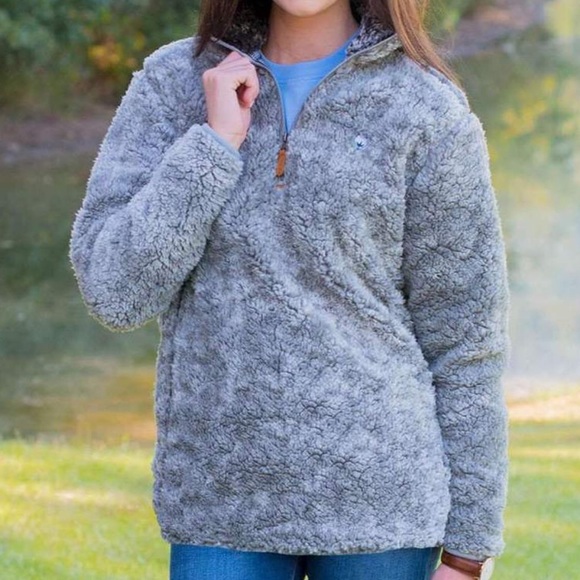 The Southern Shirt Company Jackets & Blazers - SOUTHERN SHIRT CO Unisex 1/4 Zip Sherpa Pullover